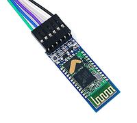 DollaTek sans Fil Bluetooth Transceiver Module Esclave et maître RS232 avec 6 câble série pour Arduino