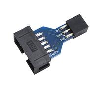 DollaTek Smaller 10Pin to 6Pin Adaptateur Board pour AVRISP MKII USBASP STK500