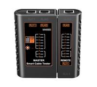 DollaTek Testeur de réseau PC Outils PC Testeur de câble LAN Testeur de câble Ethernet LCD Outil de test de câble réseau Testeur de fil réseau