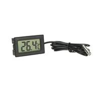 DollaTek Thermomètre Digital LCD Moniteur de température avec sonde externe Pour Réfrigérateur Congélateur Réfrigérateur Aquarium -Black
