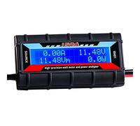 DollaTek Wattmètre Haute précision 4.8V ~ 60V Tension 150A Meter Power Performance Monitor avec écran LCD pour Batterie RC Éolien Solaire