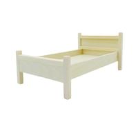 Dollhouse Lit miniature rustique 1/12 en bois pour micro paysage