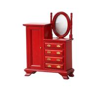 Dollhouses Coiffeuse miniature 1/12 avec tiroirs ouvrables