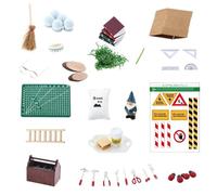 Dolls Doll House Construction Parts | GNOME Fairy Garden Decor Accessories