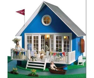 Dolls House 1800 Le Retraite Lodge Petit Maison de poupée