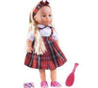 Dolls World Victoria Poupée Fille Souple Bébé Réaliste Tenue Accessoires 41 Cm