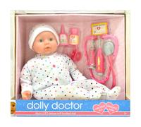 Dollsworld Dolly Docteur Deluxe Poupée Bébé & Accessoires
