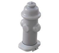Dolltobe Hydrant d’entraînement pour Chien, Poteau de propreté de 13 cm pour Petit Chien, Aide à diriger l’Urination et à Limiter Les salissures, modèle en Plastique pour intérieur et extérieur