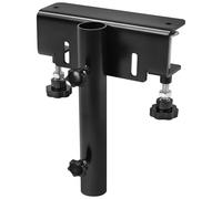 Dolltobe Kit de montage de drapeau de camion de qualité, support en métal pour poteau de 3,1 cm, revêtement résistant à la rouille, facile à installer pour pickup, comprend des vis et des boutons