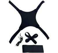 Dolltobe Volleyball-Annahme-Trainer, Solo-Trainingshilfe mit 4 Krallen, elastischem Seil, Ballhalter mit 11,8 in / 30 cm Durchmesser, robuster Stoff für Zuspieltraining