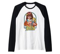 Dolly Has an Accident Retro Vintage Funny Adult Humor Manche Raglan