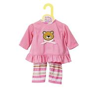 Dolly Moda Pyjama 43 cm - pour Les Enfants de 12 Mois + - pour Les Petites Mains - Développe l’empathie & Les aptitudes sociales - Contient Une Tenue