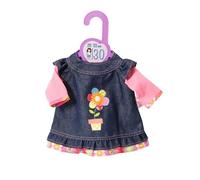 Dolly Moda Robe en Jean Rose/Bleu 30 cm