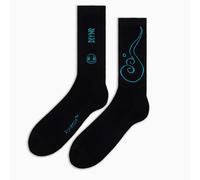 Dolly Noire Pokémon Socks Carapuce, Noir, Chaussettes avec Broderie, Taille Unique, Collection Officielle