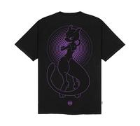 Dolly Noire Pokémon Tshirt MewTwo, Noir, Tshirt 100% Coton, Collection Officielle (FR, Texte, XXL, Regular, Regular)