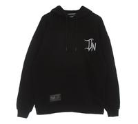 Dolly Noire - Sweat à Capuche Léger avec Lettrage 3D - Homme - Sweatshirts et sweats à capuche - Noir - Taille: XS