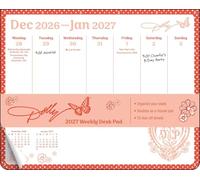 Dolly Parton 2027 Weekly Desk Pad Calendar