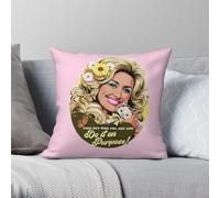 Dolly Parton Do It On Purpose Taie d'oreiller Polyester Lin Velours Creative Zip Decor Throw Taie d'oreiller Chambre Housse de coussin