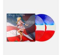 Dolly Parton - For God and Country Exclusive Limited Red/White/Bluegrass Color Vinyl 2x LP