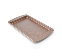 Dolly Parton Petite plaque de cuisson antiadhésive en acier au carbone avec motif papillon texturé, bord roulé durable, passe au four jusqu'à 220 °C, parfait pour les cookies, les pâtisseries et les