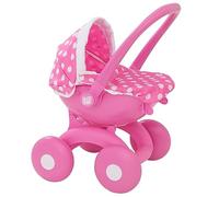Dolly Tots My First Poussette 4 en 1 pour enfant Rose 18 mois et plus