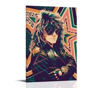 DOLNJUH Bon Jovi Impression sur toile pour album de musique Superbe chanteur incroyable Décoration murale pour chambre à coucher 40 x 60 cm