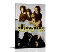 DOLNJUH Impression sur toile The Doors Amazing Singer Wonderful Music Album Cover - Art mural décoratif pour chambre à coucher - 30 x 45 cm - Style cadre