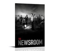DOLNJUH Poster sur toile de la série télévisée célèbre célèbre The Newsroom - Décoration murale pour chambre à coucher - 40 x 60 cm - Style cadre