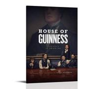 DOLNJUH Poster sur toile House of Guinness célèbre célèbre film et série télévisée populaire - Décoration murale pour chambre à coucher - 50 x 75 cm - Style cadre