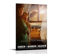 DOLNJUH Poster sur toile « Under The Banner of Heaven » célèbre film et série télévisée populaire - Art mural décoratif pour chambre à coucher (60 x 90 cm) - Style cadre