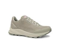 Dolomite Chaussures de loisirs Carezza Leather WP Ws - Chaussures basses imperméables et confortables pour femme avec semelle extérieure antidérapante et daim, Gris aluminium, 38 EU