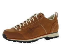 Dolomite Chaussures de loisirs Cinquantaquattro Low Evo LT - Respirantes et confortables - Pour homme - Avec doublure en cuir et semelle extérieure adhérente, marron sépia, 43 1/3 EU