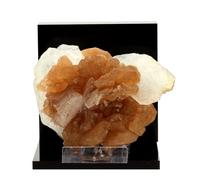 DOLOMITE + QUARTZ en provenance du BRÉSIL, Brumado (Bom Jesus dos Meiras) - Pierre naturelle rare, cristalline et minérale - 1055.1 ct - Certificat d'Authenticité Inclus 90 x 83 x 43 mm G