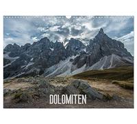 Dolomiten (Wandkalender 2026 DIN A3 quer), CALVENDO Monatskalender: Die bizarren Felsnadeln und Plateaus der Dolomiten suchen weltweit ihresgleichen.