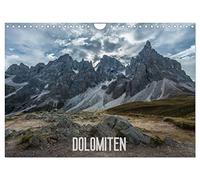 Dolomiten (Wandkalender 2026 DIN A4 quer), CALVENDO Monatskalender: Die bizarren Felsnadeln und Plateaus der Dolomiten suchen weltweit ihresgleichen.