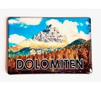 Dolomites Alpes du Sud Italie Souvenir du Tyrol du Sud Aimant de réfrigérateur Cadeaux de voyage