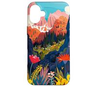 Dolomites Art Italy Esthétique Coque pour iPhone 16 Plus