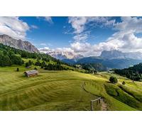 Dolomites - Coffret de Puzzle en Bois de 500 pièces : Jeu de Puzzle Relaxant à Faire soi-même, Casse-tête (14 Ans+)