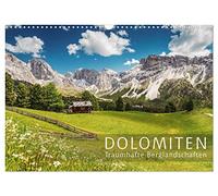 Dolomites - Des paysages de montagne de rêve, Version française (Calendrier mural 2026 DIN A3 portrait), Calendrier CALVENDO mensuel