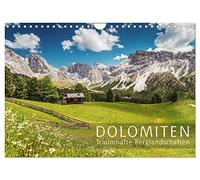 Dolomites - Des paysages de montagne de rêve, Version française (Calendrier mural 2026 DIN A4 portrait), Calendrier CALVENDO mensuel