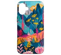 Dolomites Italie Art Minimaliste Coque pour iPhone 16 Plus