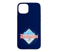 Dolomites Tirol Sud Rétro Skieur Vintage Ski Souvenir Coque pour iPhone 15 Plus