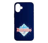 Dolomites Tirol Sud Rétro Skieur Vintage Ski Souvenir Coque pour iPhone 16 Plus