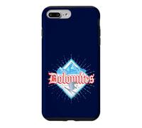 Dolomites Tirol Sud Rétro Skieur Vintage Ski Souvenir Coque pour iPhone 7 Plus/8 Plus