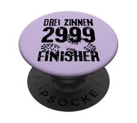 Dolomites Tre Cime di Lavaredo DREI Zinnen Tyrol du Sud Italie PopSockets PopGrip Adhésif