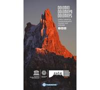 Dolomites Unesco tourist map