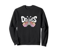 Dolores Butterfly - Word Art personnalisé avec nom Mignon Sweatshirt