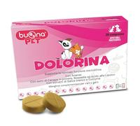 Dolorina Bonne alimentation complémentaire pour chiens et chats avec Boswellia, saule blanc, acide alpha lipoïque, graines de chanvre et ananas, soutien à la fonction nociceptive, 20 comprimés