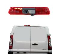 Dolphin Automotive Caméra de recul double avec vue arrière et frein de stationnement pour Peugeot Expert Vans 2007-2016 (caméra seulement)