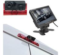 Dolphin Automotive Double caméra de feu stop arrière et de recul pour Peugeot Boxer à partir de 2006 (caméra et moniteur de tableau de bord 7")